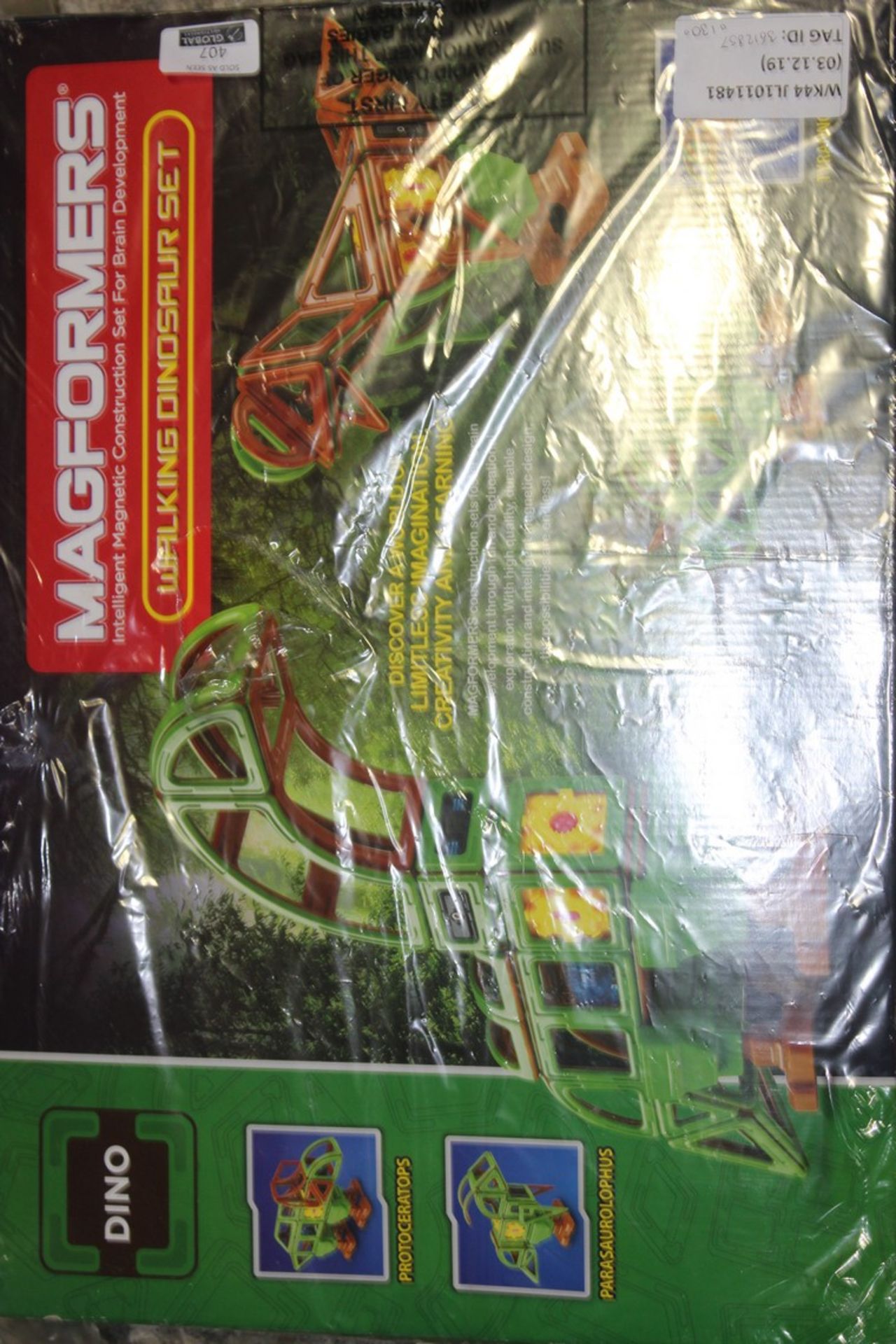 Boxed Magnaphonas Walking Dinosaurs 3D Brain Training Sets RRP £130 (3612857) (Public Viewing and