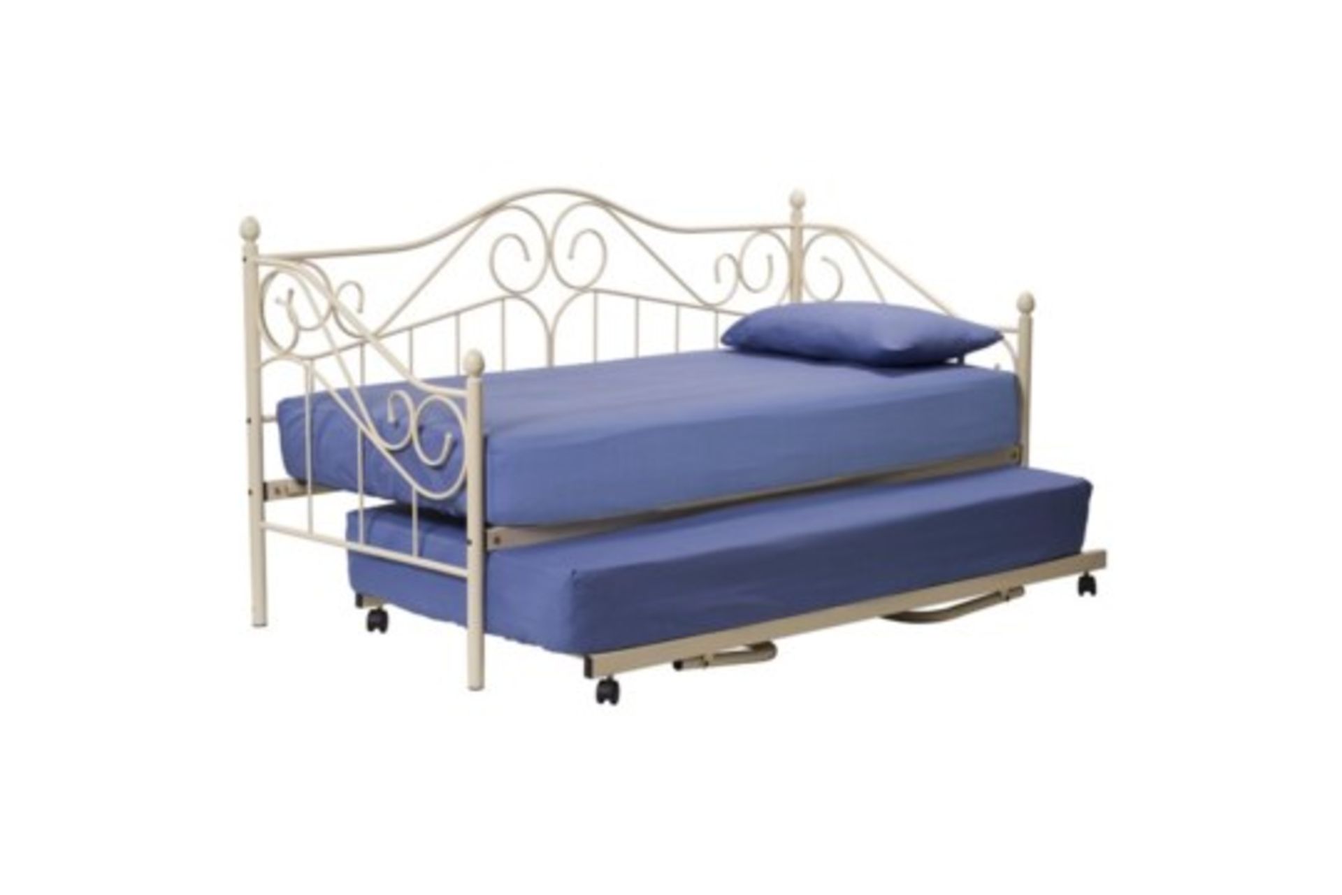 Boxed Royal Comfort Joseph Day Bed RRP £165 (14904) (Public Viewing and Appraisals Available)
