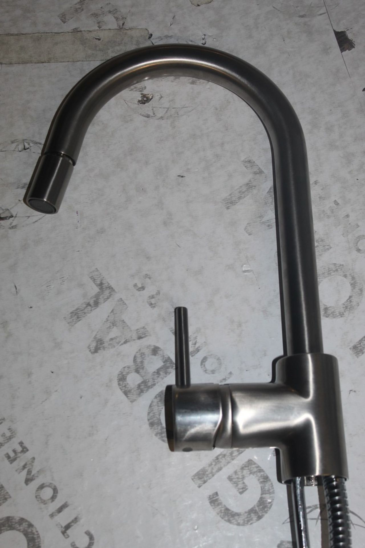 Boxed Stainless Steel Mixer Tap Set RRP £120 (16184) (Public Viewing and Appraisals Available)