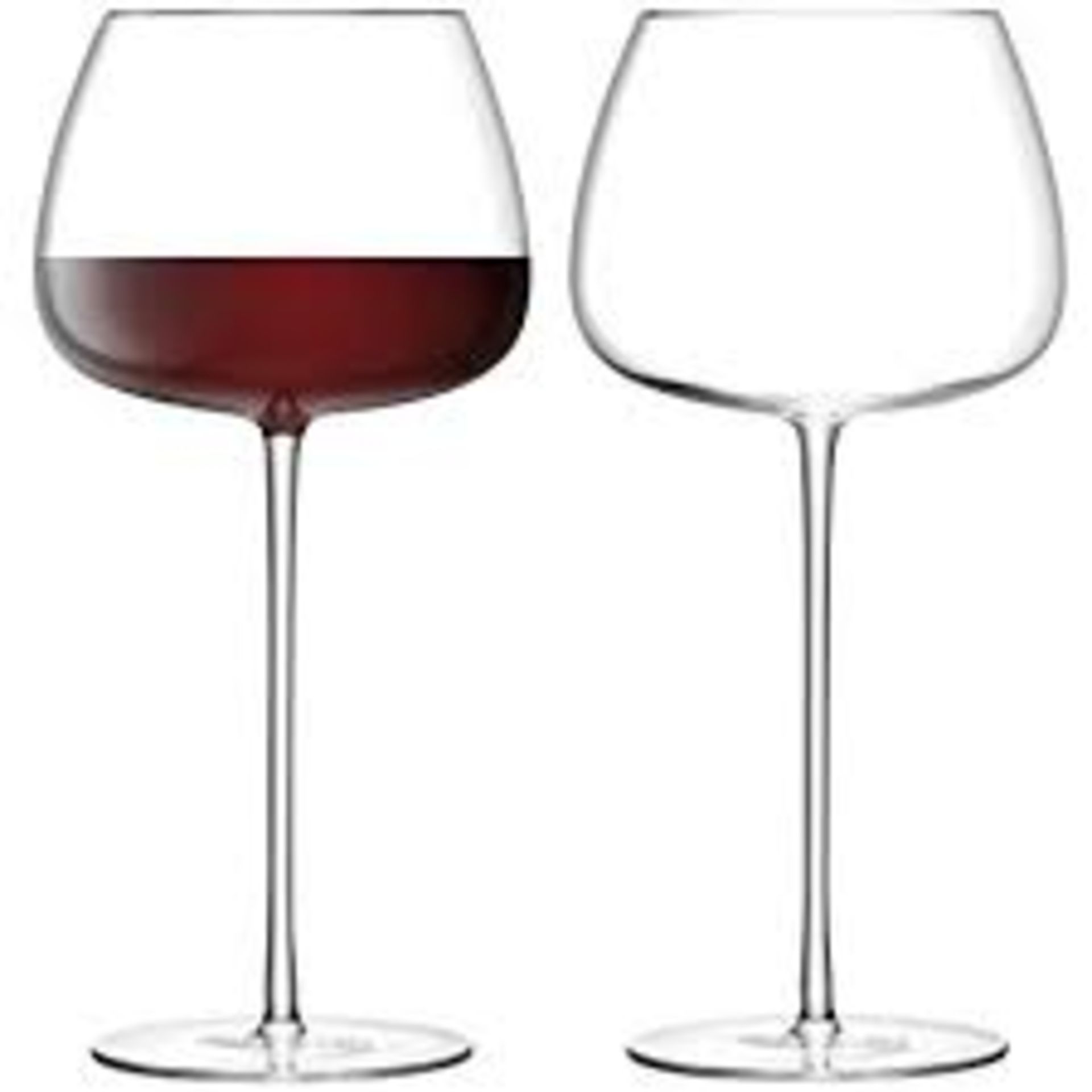 Boxed Set of 2 LSA Culture Wine Glasses RRP £60 (3663282) (Public Viewing and Appraisals Available)