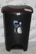 Addis Flat Back Designer 50L Pedal Bin RRP £35 (16404) (Public Viewing and Appraisals Available)