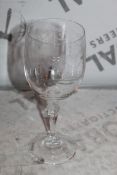 Boxed Set of Hooks Interiors Wine Glasses RRP £125 (16435) (Public Viewing and Appraisals