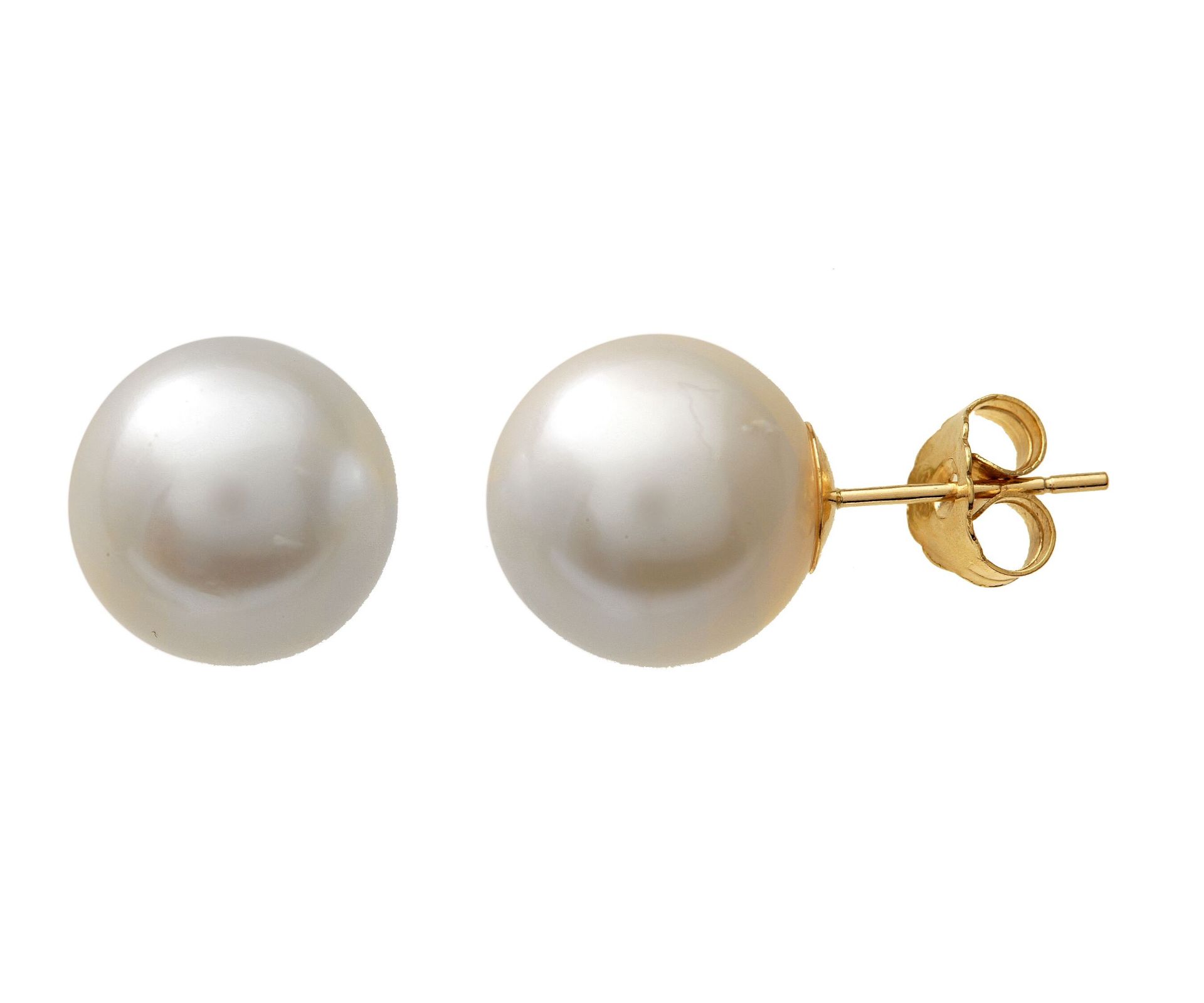6MM Pearl Studs in 9ct Yellow Gold, Metal 9ct Yellow Gold, Weight (g) 0.8, RRP £69.99 (E30315-P)(