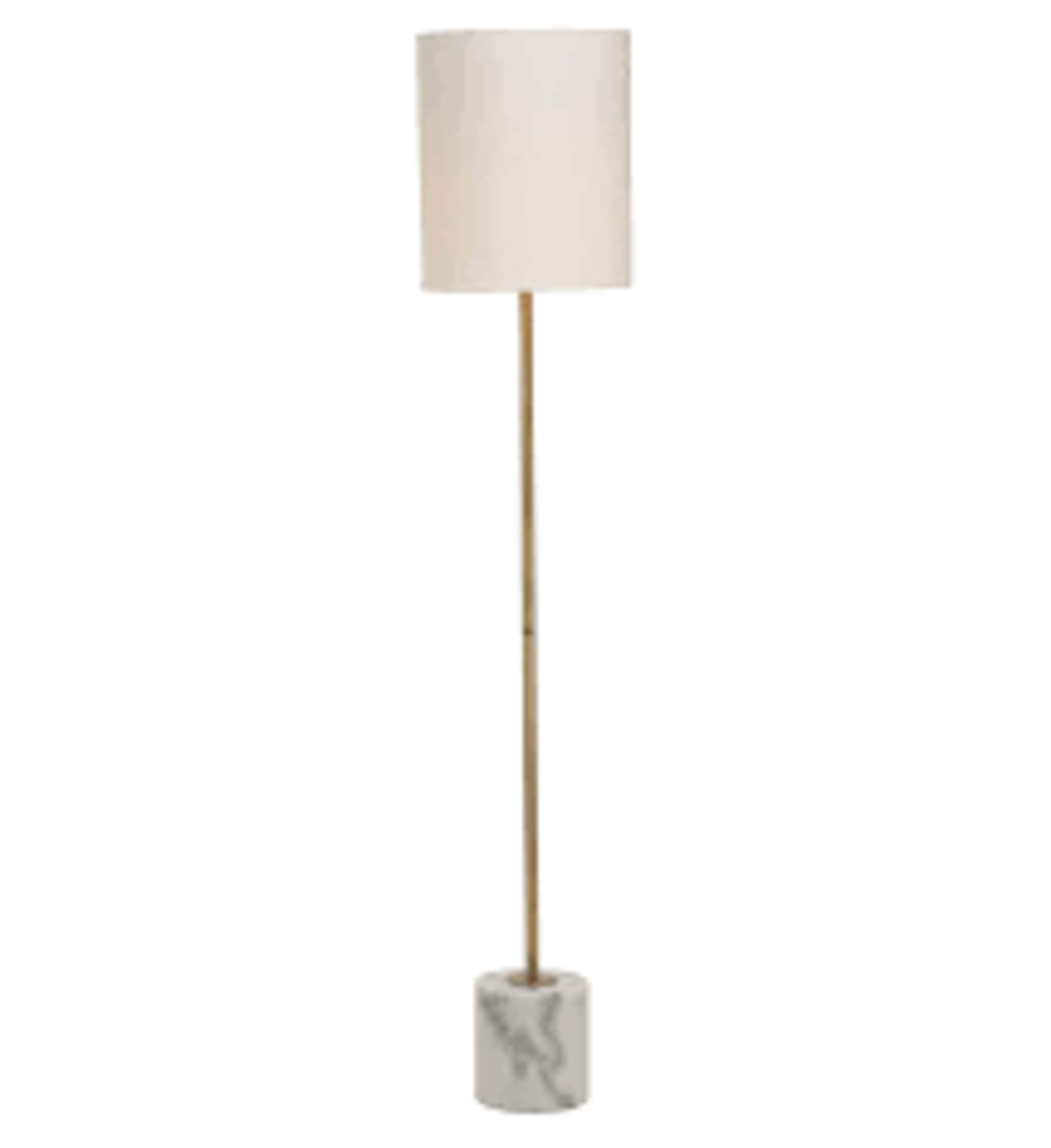 Boxed Bianco Rose Gold and Marble Floor Lamp RRP £120 (16350) (Public Viewing and Appraisals - Image 2 of 2