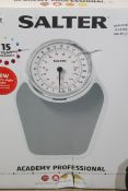 Boxed Pair of Salter Academy Professional Weighing Scales RRP £70 (RET00412688) (Public Viewing