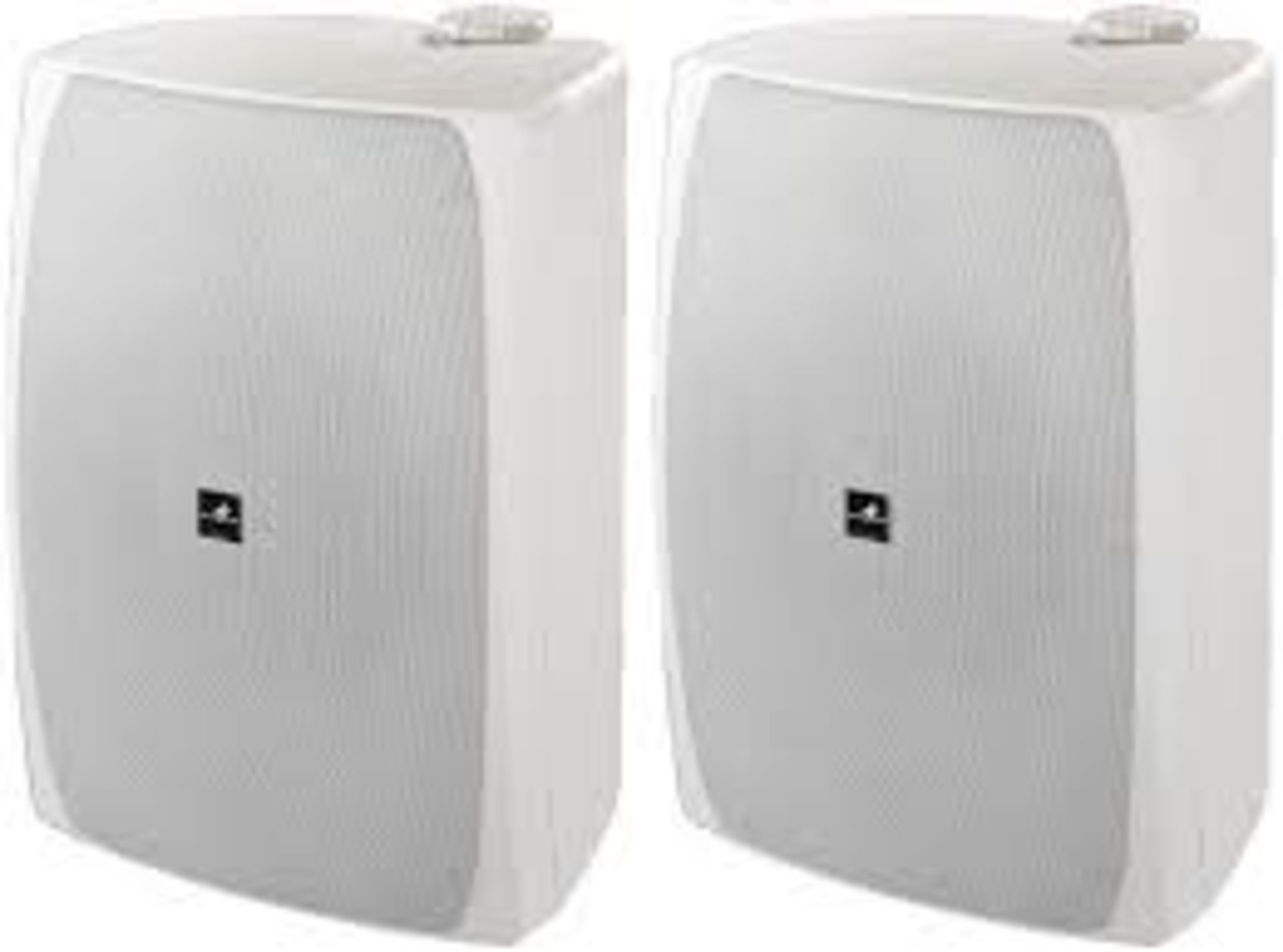 Boxed Pair of Manacor 180W 2 Way Speakers, Wall Mounting in White RRP £100 (Public Viewing and