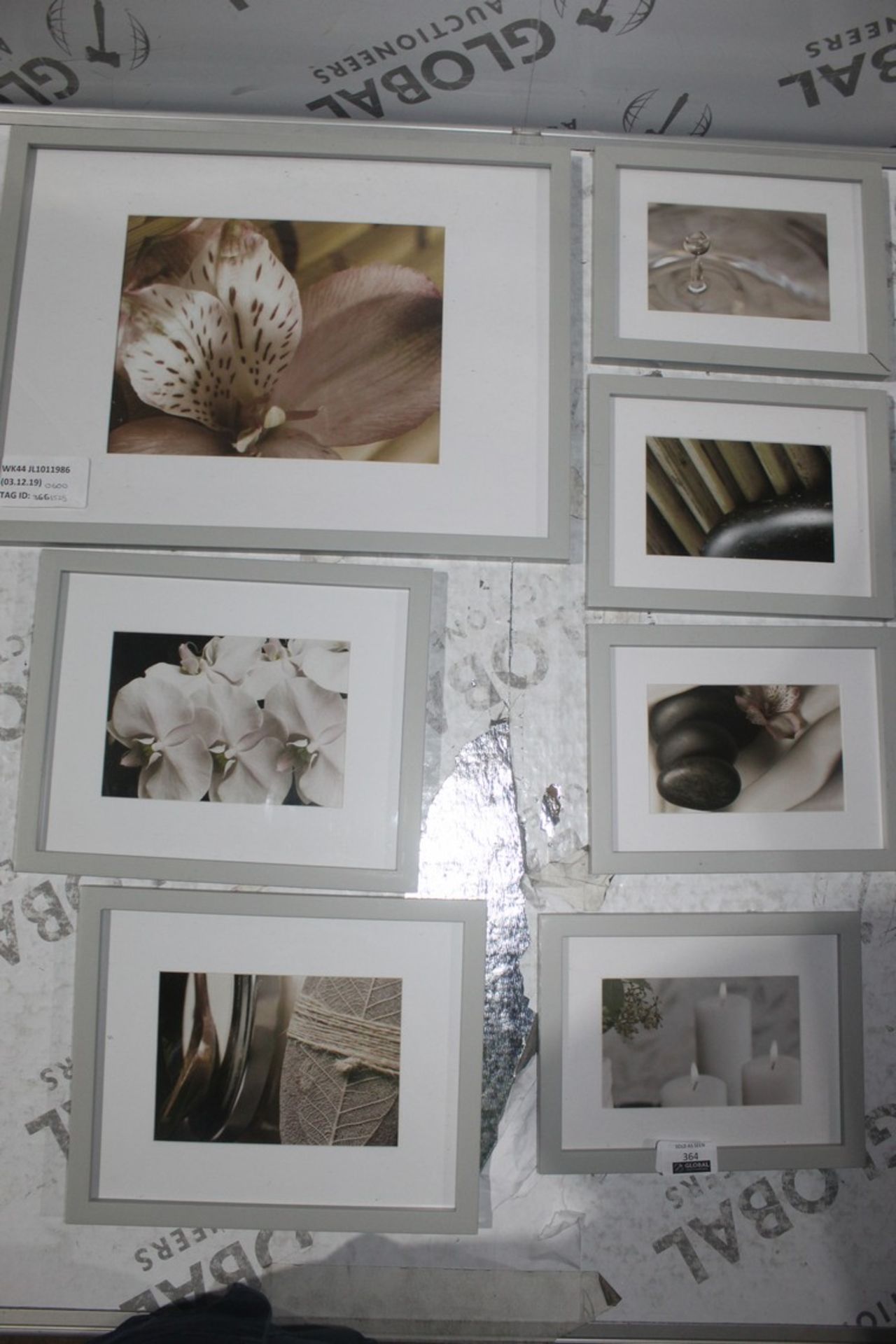 Perfect Gallery Hang Your Own Set of Picture Frames RRP £60 (3661525) (Public Viewing and Appraisals