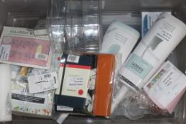 Assorted Items in a Box to Include Built In Emperor Penguin Kits, 3 Draw Acrylic Plastic Storage