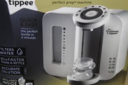 Boxed Tommee Tippee Closer to Nature Perfect Preparation Bottle Warming Station in White RRP £60 (