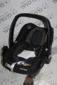Boxed Maxi Cosy I Size Compliant Rock In Car Kids Safety Seat RRP £135 (3714012) (Public Viewing and