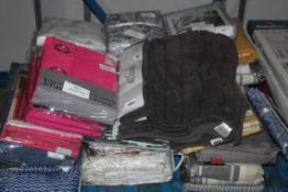 Assorted Bedding Items, Curtains and Bath Mats by Allure, Prime Linens, Riva Home, Lavish Label,