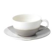 Boxed Assorted Items to Include Royal Daulton Cappuccino Cup and Saucer Sets RRP £60 Each (
