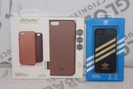 Lot to Contain 100 Assorted Brand New Adidas Iphone Cases Combined RRP £580