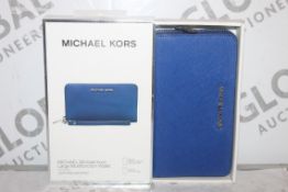 Lot to Contain 5 Boxed Brand New Michael Kors Iphone 5, 5S and 5C Large Multi Function Wallets in