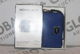 Lot to Contain 5 Boxed Brand New Michael Kors Iphone 4S, 5 5C, 5S and 6 Zip Wallets Combined RRP £