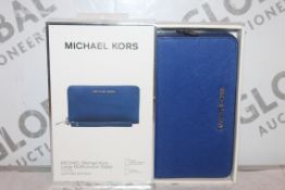 Lot to Contain 5 Boxed Brand New Michael Kors Iphone 5, 5S and 5C Large Multi Function Wallets in