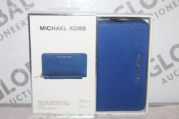 Lot to Contain 5 Boxed Brand New Michael Kors Iphone 5, 5S and 5C Large Multi Function Wallets in