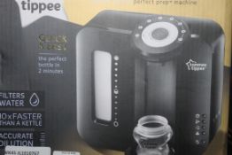 Boxed Tommee Tippee Closer to Nature Perfect Preparation Bottle Warming Station Black Edition RRP £