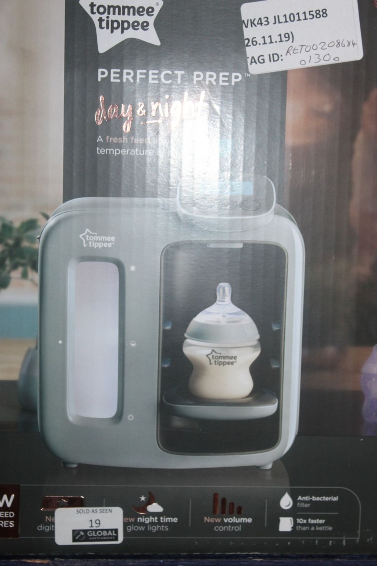 Boxed Tommee Tippee Day and Night Perfect Preparation Bottle Warming Station RRP £130 (