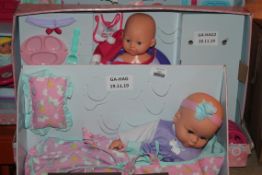 Lot to Contain 3 Assorted Baby's My Sweet Baby Children's Dolls (Public Viewing and Appraisals