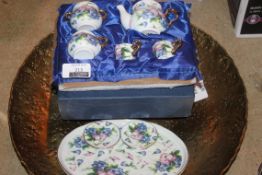 Lot to Contain 3 Assorted Items to Include a Dainty Legacy Kettle, Mini Tea Set and a Serving