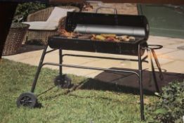 Boxed Expert Grill 75cm Barrel Grill Charcoal BBQ RRP £90 (Public Viewing and Appraisals Available)