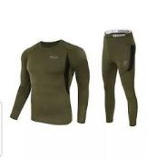 Lot to Contain 10 Assorted Brand New ESDY Black and Khaki Thermals Combined RRP £135