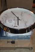 Lot to Contain 4 Assorted Items to Include Jones Wall Clocks, Stackers Jewellery Boxes, Picture