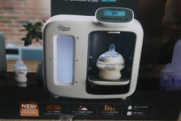 Boxed Tommee Tippee Day and Night Perfect Preparation Bottle Warming Station RRP £105 (