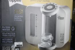 Boxed Tommee Tippee Closer to Nature Perfect Preparation Bottle Warming Station White Edition RRP £