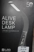 Boxed Alive LED Desk Lamp RRP £50 (16450) (Public Viewing and Appraisals Available)
