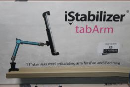 Lot to Contain 8 Istabiliser Tab Arm 11Inch Articulating Arm for iPad and iPad Mini Combined RRP £
