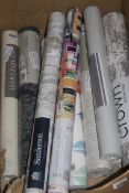 Lot to Contain 9 Assorted Rolls of Wallpaper to Include Matthew Williamson, Harlequin, Villa Nova,