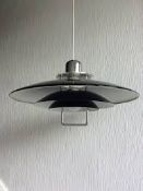 Boxed Felix Rise and Fall Black Pendant Ceiling Light Pendant RRP £125 (Public Viewing and