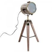 Boxed Homcom Tripod Floor Lamp RRP £75 (16450) (Public Viewing and Appraisals Available)