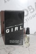 Lot to Contain 10 Brand New and Sealed Pharrell Williams Girl Mini Scent Sprays