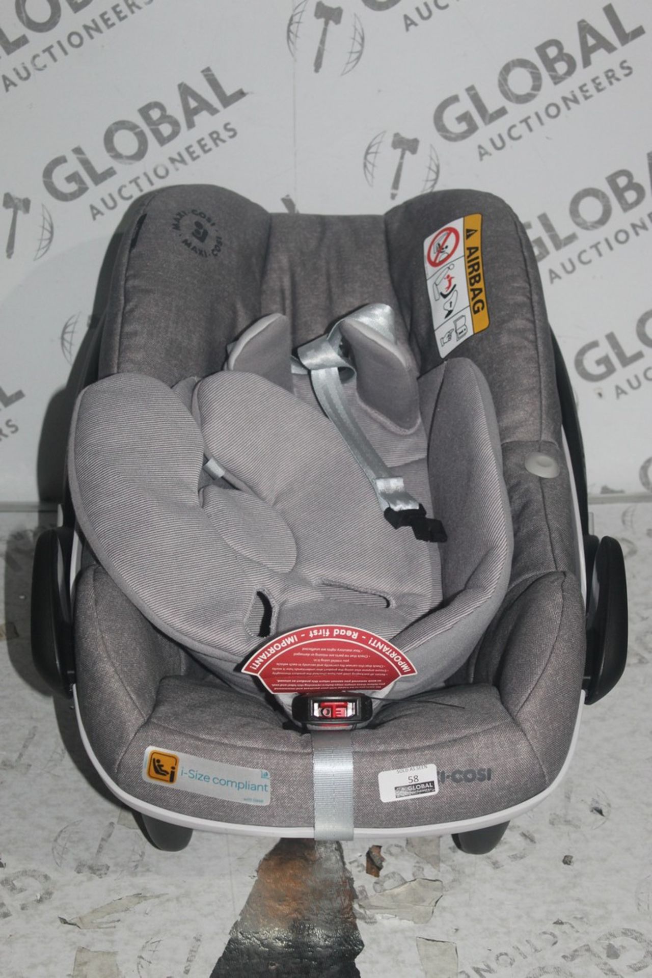 Boxed Maxi Cosy Pebble Pro Nomad Grey I Size Compliant In Car Kids Safety Seat Suitable From Birth