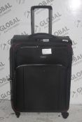 Antler Soft Shell Trolley Luggage Suitcase RRP £125 (RET00736056) (Public Viewing and Appraisals