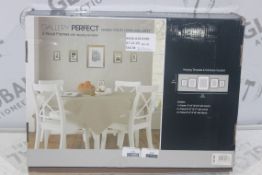 Boxed Gallery Perfect Hang Your Own Set of 5 Wooden Picture Frames RRP £60 (3772331) (Public Viewing