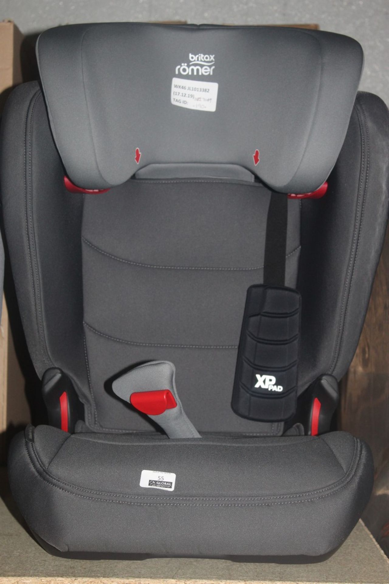 Boxed Britax Romer Premium Line Kiddi Fix 3 In Car Children's Seat RRP £190 (3827149) (Public