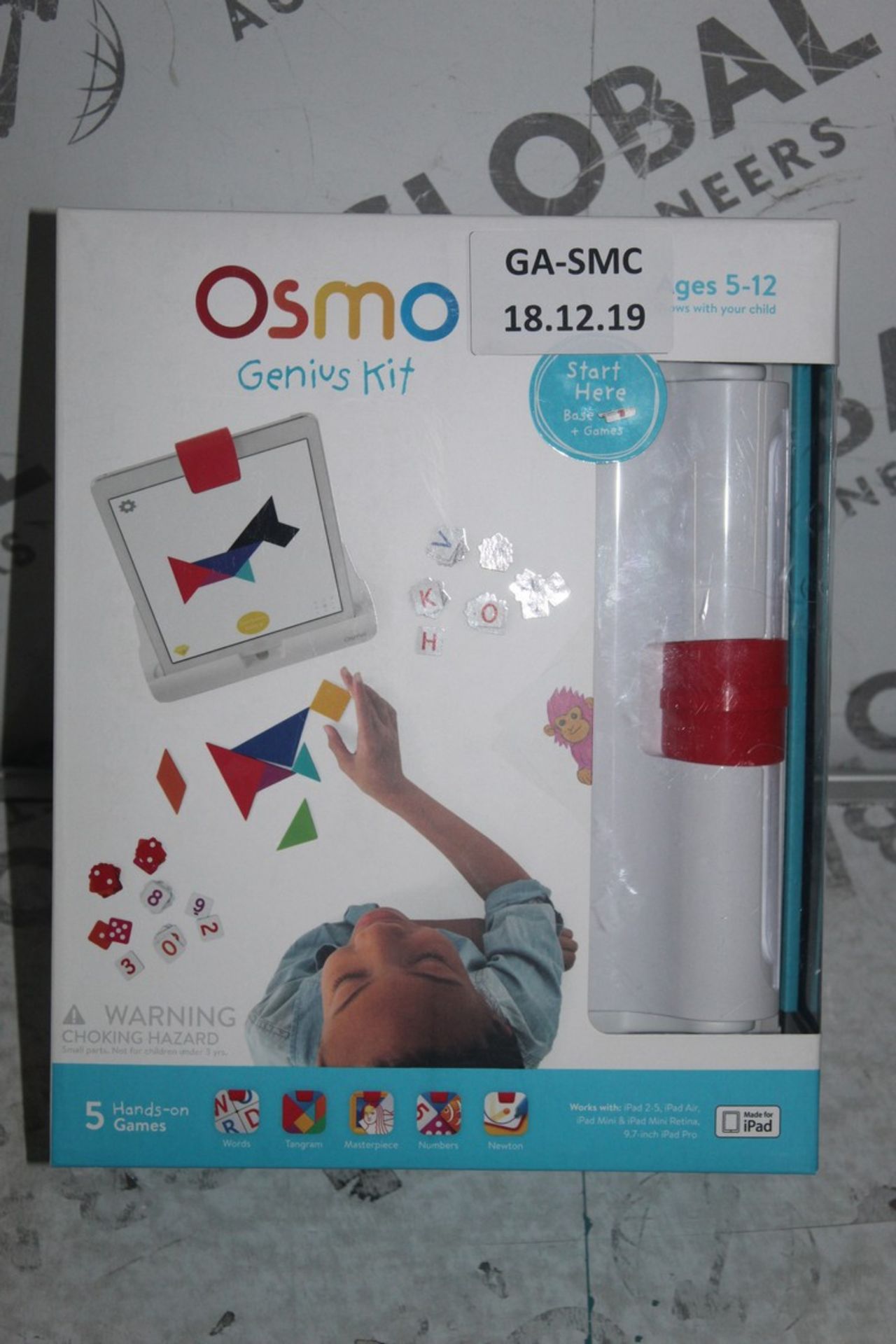Boxed Osmo Genius Kit for iPad Air and iPad Mini Children's Interactive Gaming System RRP £100