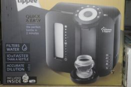 Boxed Tommee Tippee Closer to Nature Perfect Preparation Bottle Warming Station in Black RRP £70 (