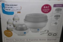 Boxed Mom Steam Steriliser RRP £90 (RET00277272) (Public Viewing and Appraisals Available)