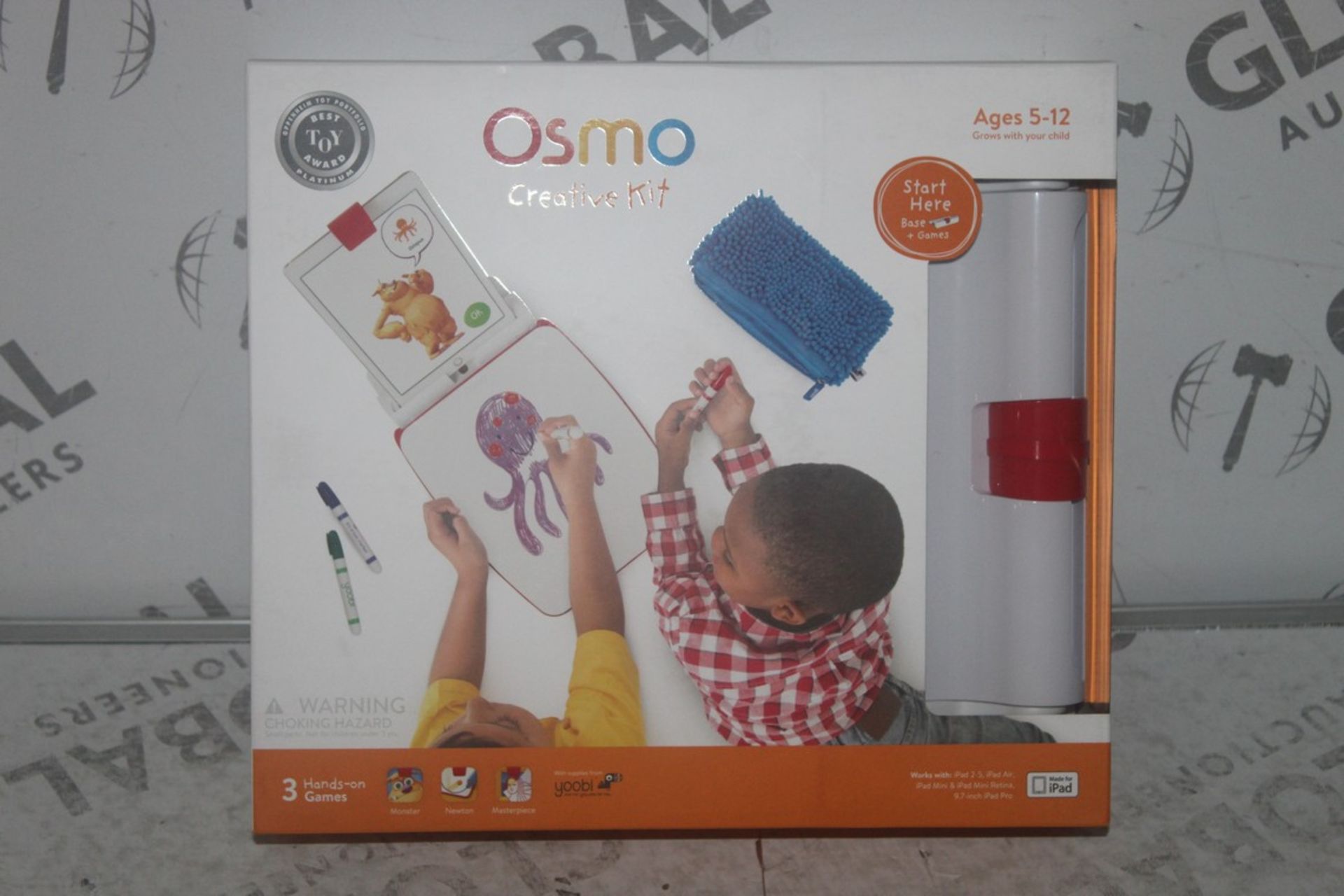 Boxed Osmo Creative Kit Ages 5 - 12 Interactive Handheld Gaming Bases RRP £70 Each