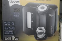 Boxed Tommee Tippee Closer to Nature Perfect Preparation Bottle Warming Station in Black RRP £70 (