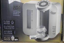 Boxed Tommee Tippee Closer to Nature Perfect Preparation Bottle Warming Station in White RRP £60 (