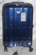 Hard Shell Antler 360 Wheel Midnight Blue Trolley Luggage Suitcase RRP £200 (3674138) (Public