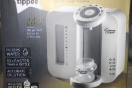 Boxed Tommee Tippee Closer to Nature Perfect Preparation Bottle Warming Station in White RRP £70 (