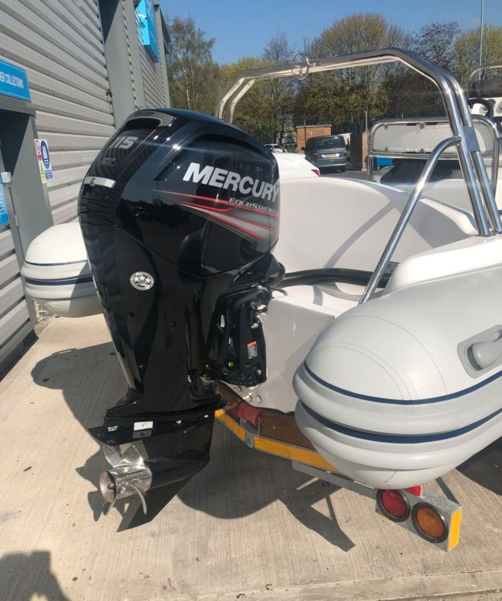 Infanta 5.8LRi Rib Complete With 115hp Mercury 4stroke and Trailer {104270} - Image 6 of 17