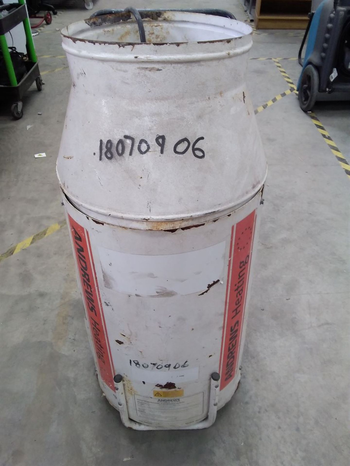 Andrews Medium Rocket Heater Lpg. 110V